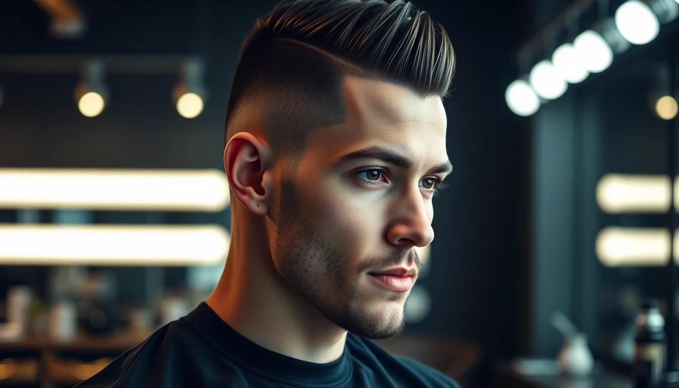 How to Maintain a Fade Between Haircuts — man with fresh fade haircut