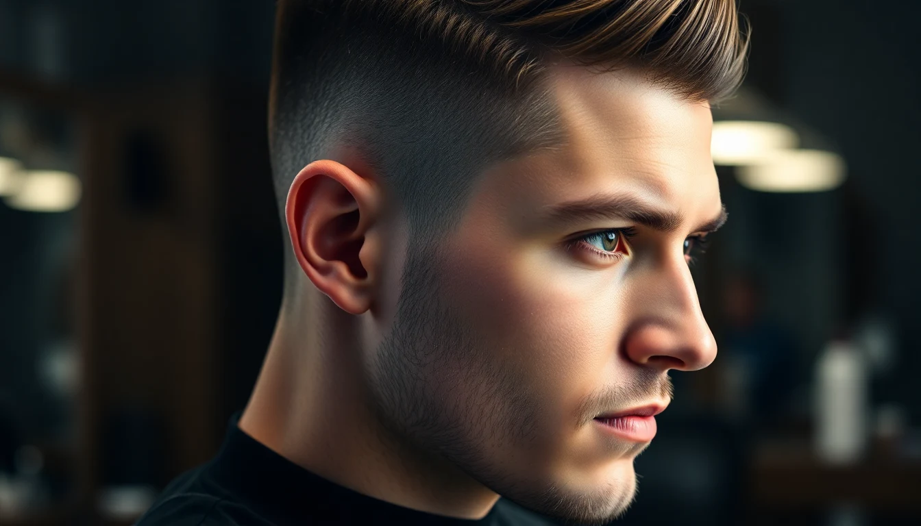 How to Maintain a Fade Between Haircuts — man with fresh fade haircut