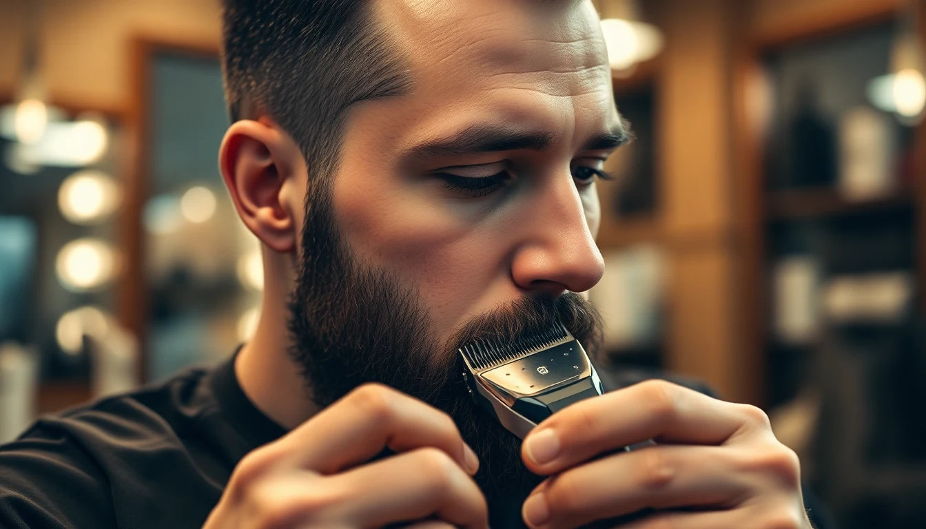 How to Oil Hair Clippers (And Why You Must) — barber maintaining hair clippers