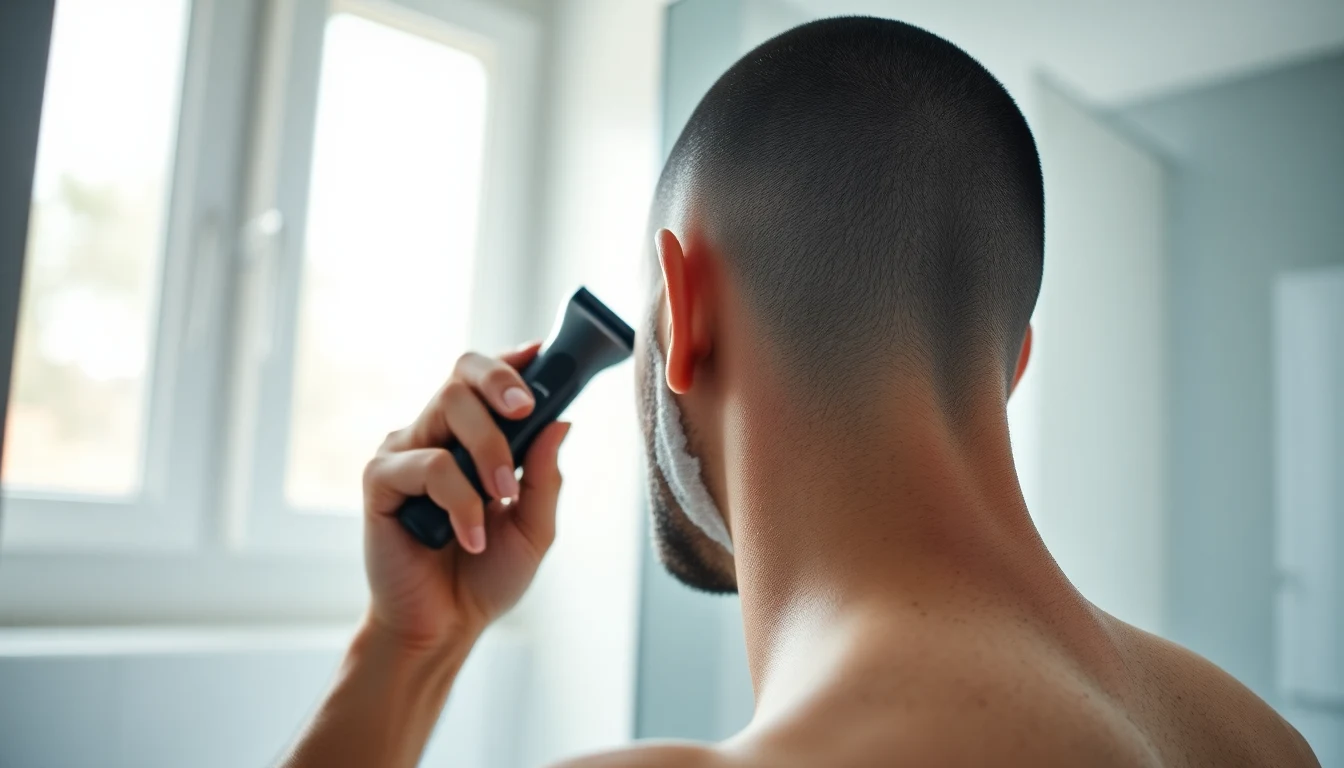 How to Shave with an Electric Razor: Step-by-Step Guide — man using electric razor