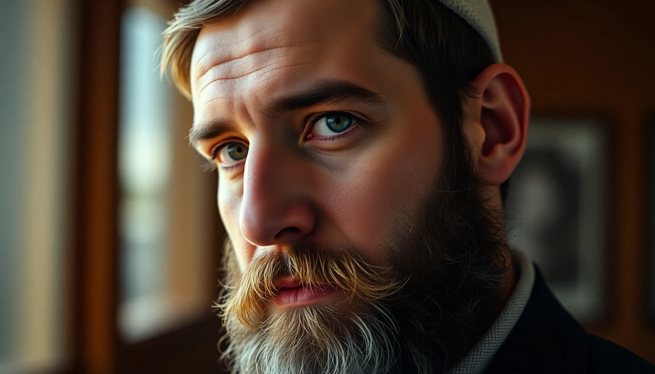 How to Wash and Maintain Peyot: Daily Care for Sidelocks at Every Length — Jewish man halachic grooming peyot sidelocks