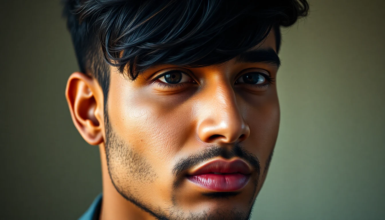 Indian Men’s Skincare Routine: Ayurvedic and Modern Approaches — South Asian man with stylish haircut