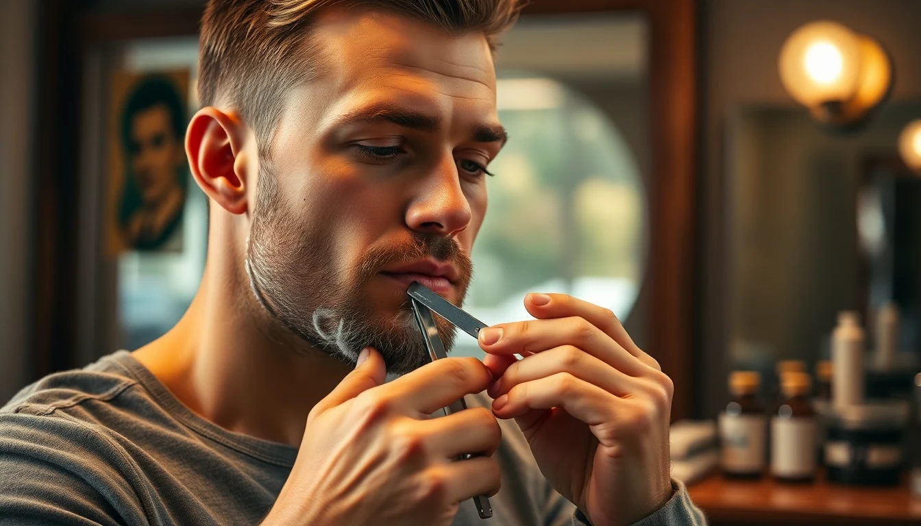 Is It Better to Shave Wet or Dry? The Honest Answer — man shaving with straight razor