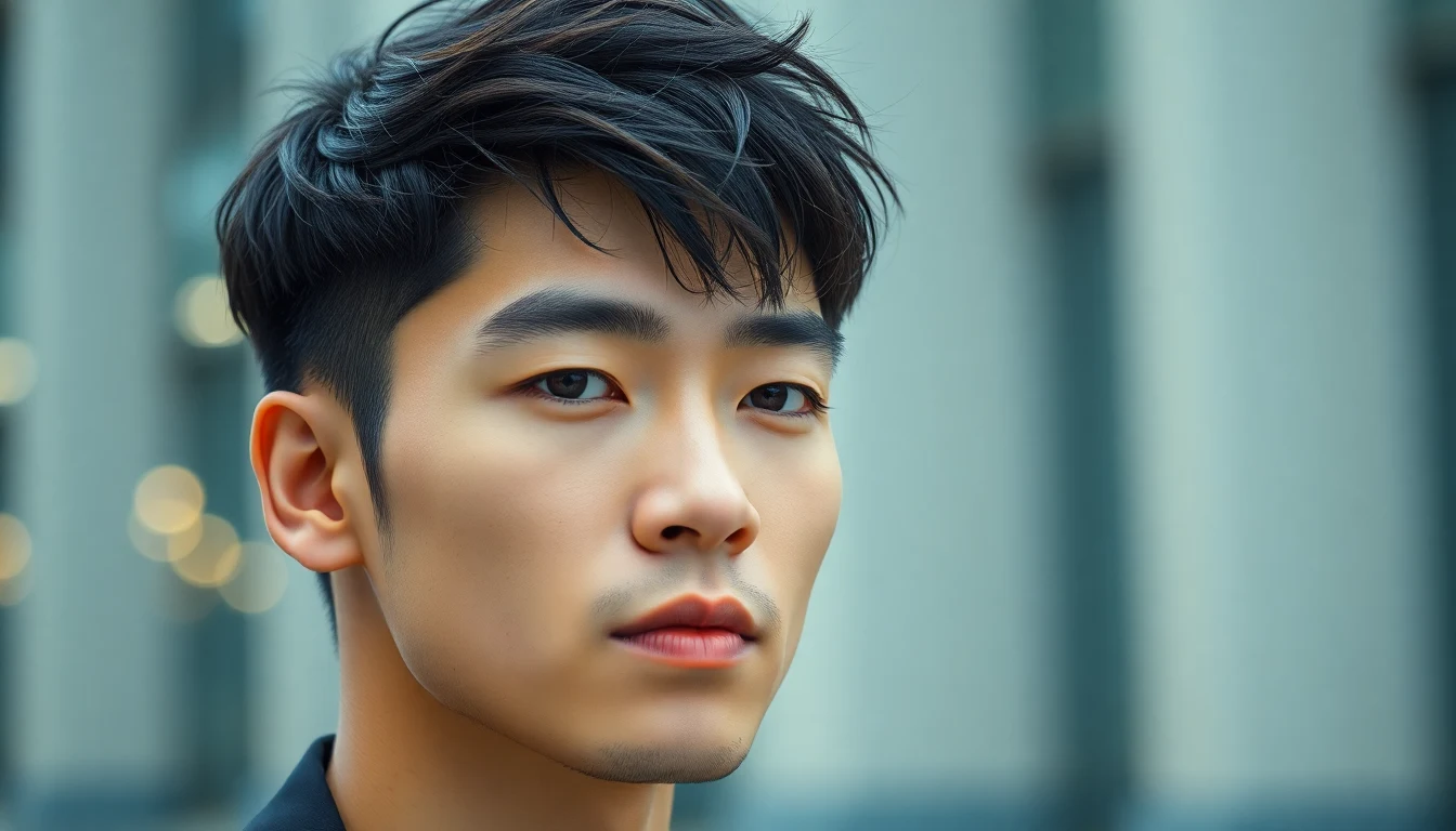 K-Pop Hairstyles for Men: How to Get the Look (Without Looking Like a Costume) — Asian man with stylish haircut