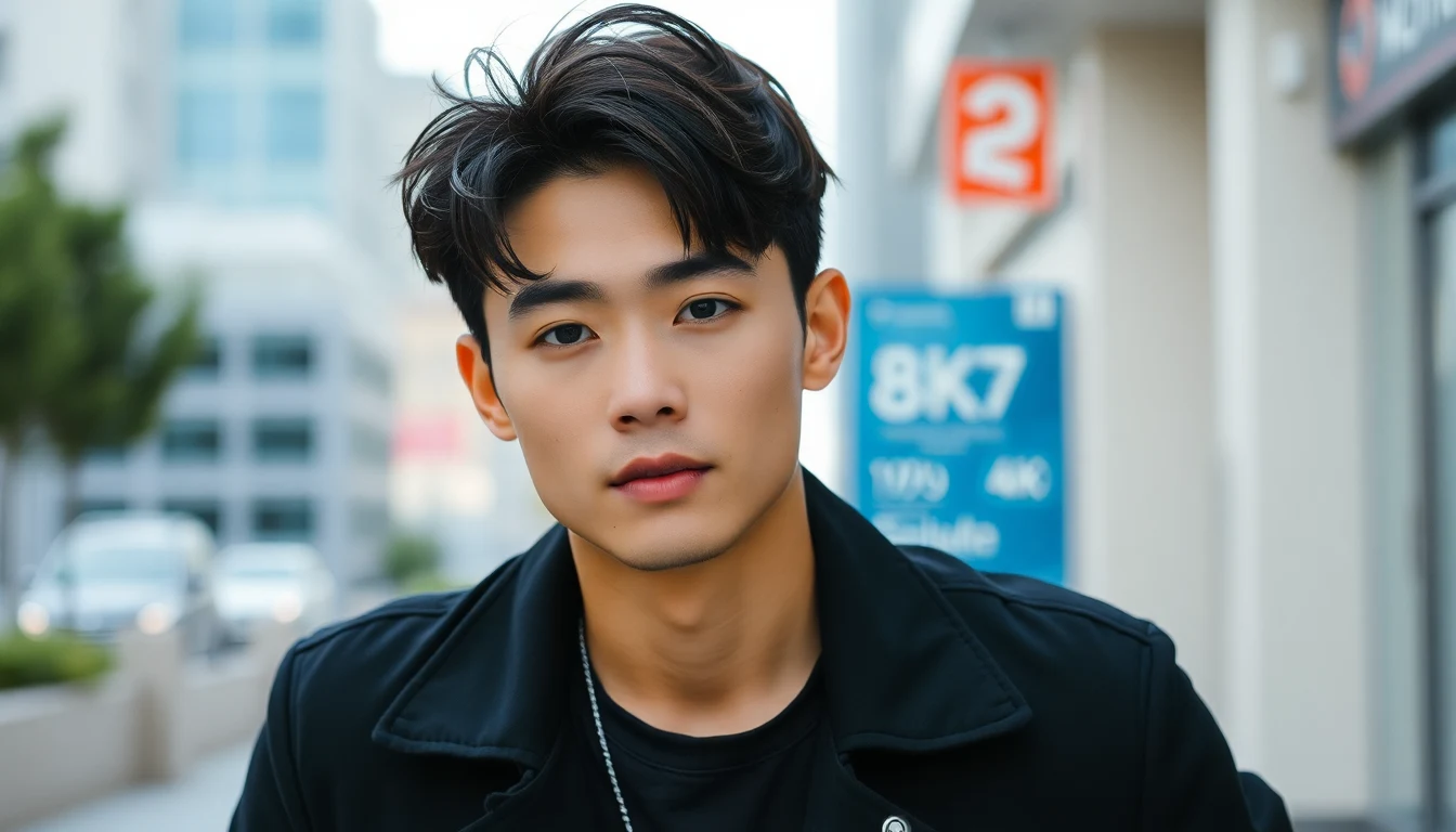 K-Pop Hairstyles for Men: How to Get the Look (Without Looking Like a Costume) — Asian man with stylish haircut