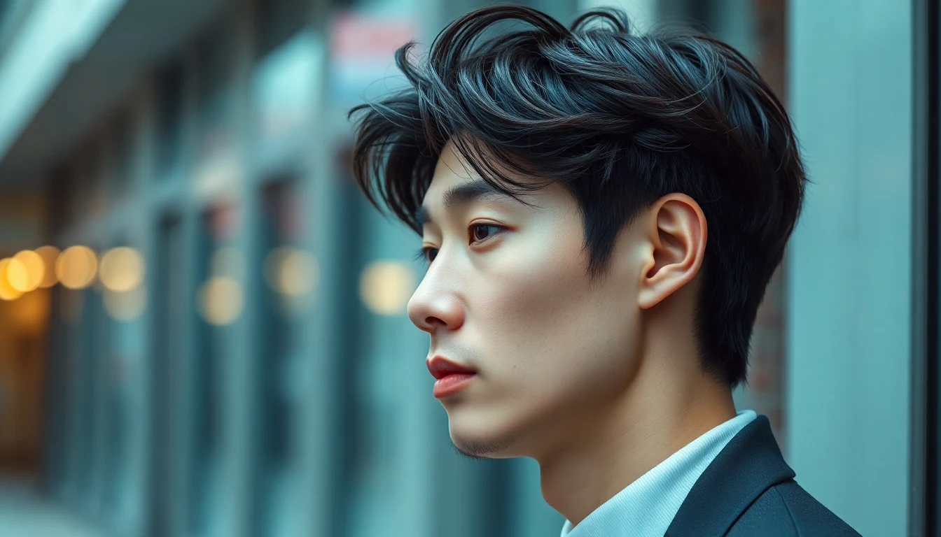 K-Pop Hairstyles for Men: How to Get the Look (Without Looking Like a Costume) — Asian man with stylish haircut
