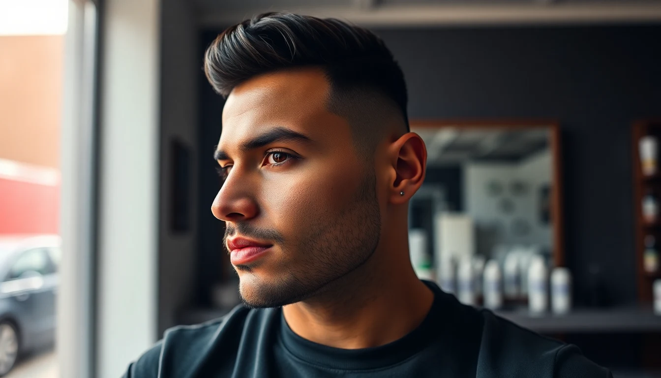 Latino Barbershop Culture: The History and Rituals Behind the Perfect Cut — Latino man with stylish haircut