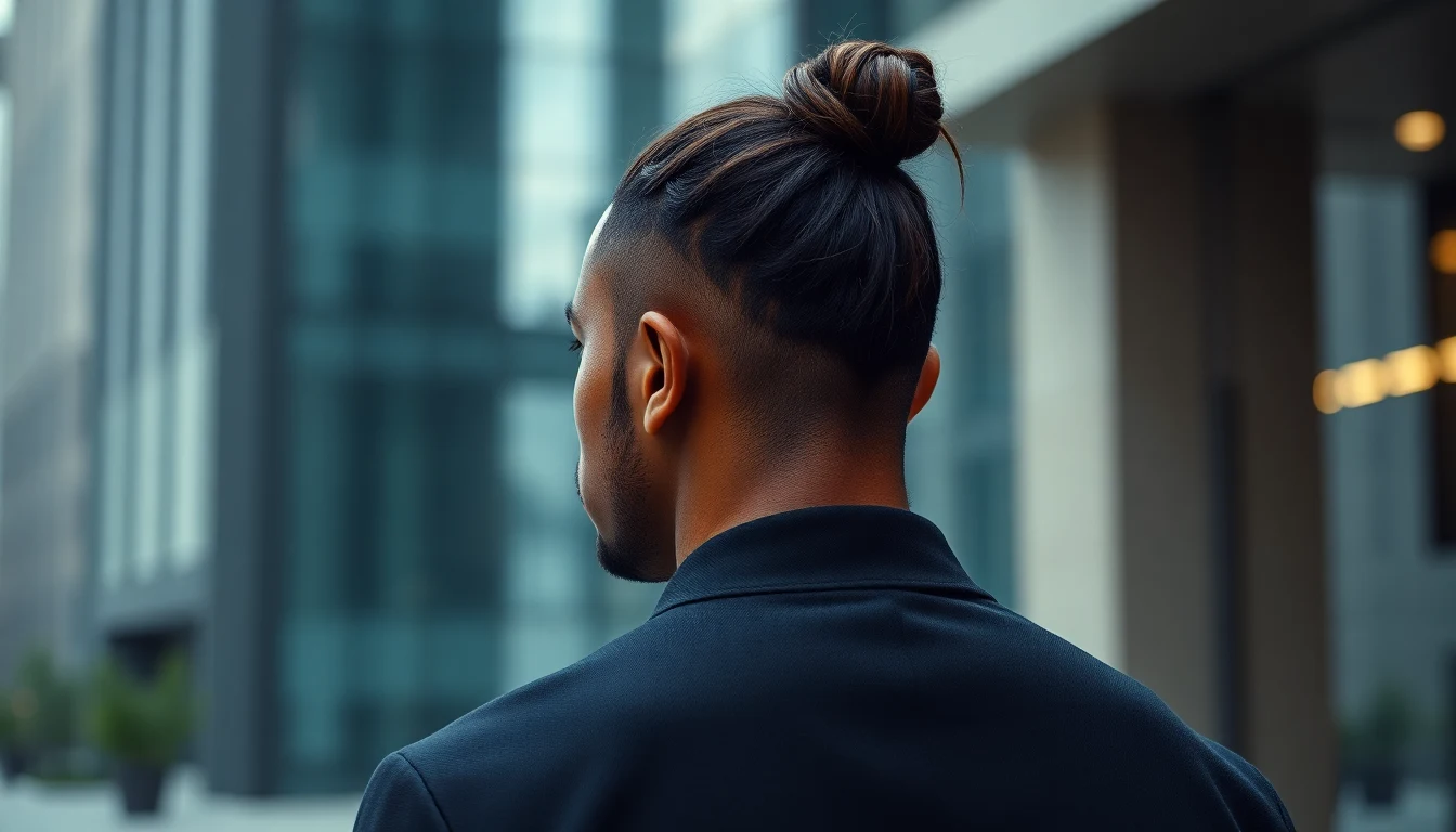 Long Hairstyles for Black Men: 20 Styles Worth Growing Out (2026) — man with long hair man bun