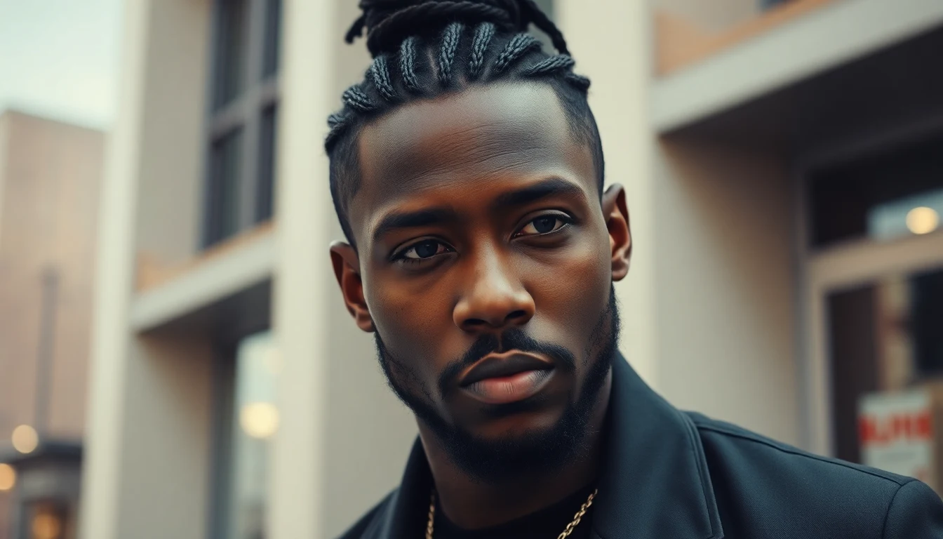 Long Hairstyles for Black Men: 20 Styles Worth Growing Out (2026) — man with long hair man bun