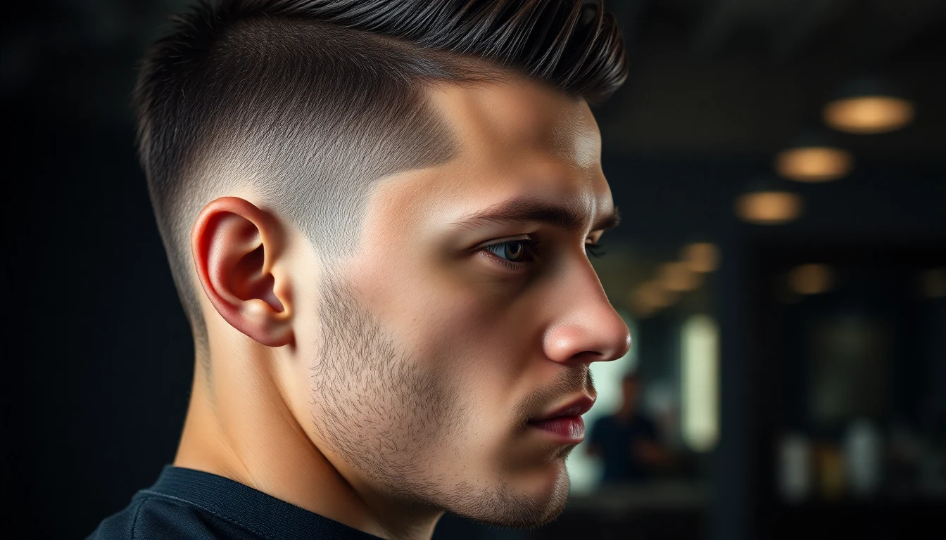 Low Fade Haircut: Styles, Variations, and How to Get the Perfect Cut — man with fresh fade haircut