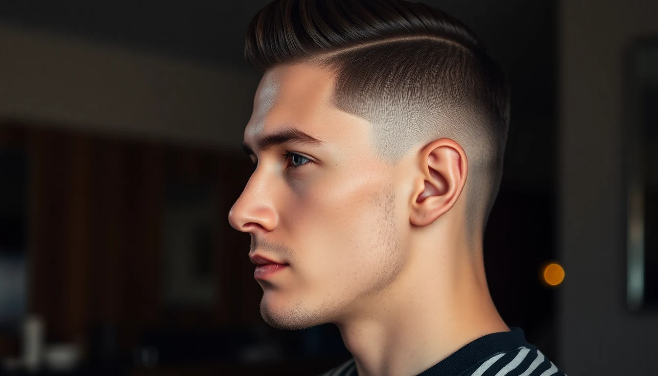 Mid Fade Haircut: The Versatile Cut That Works for Every Hair Type — man with fresh fade haircut