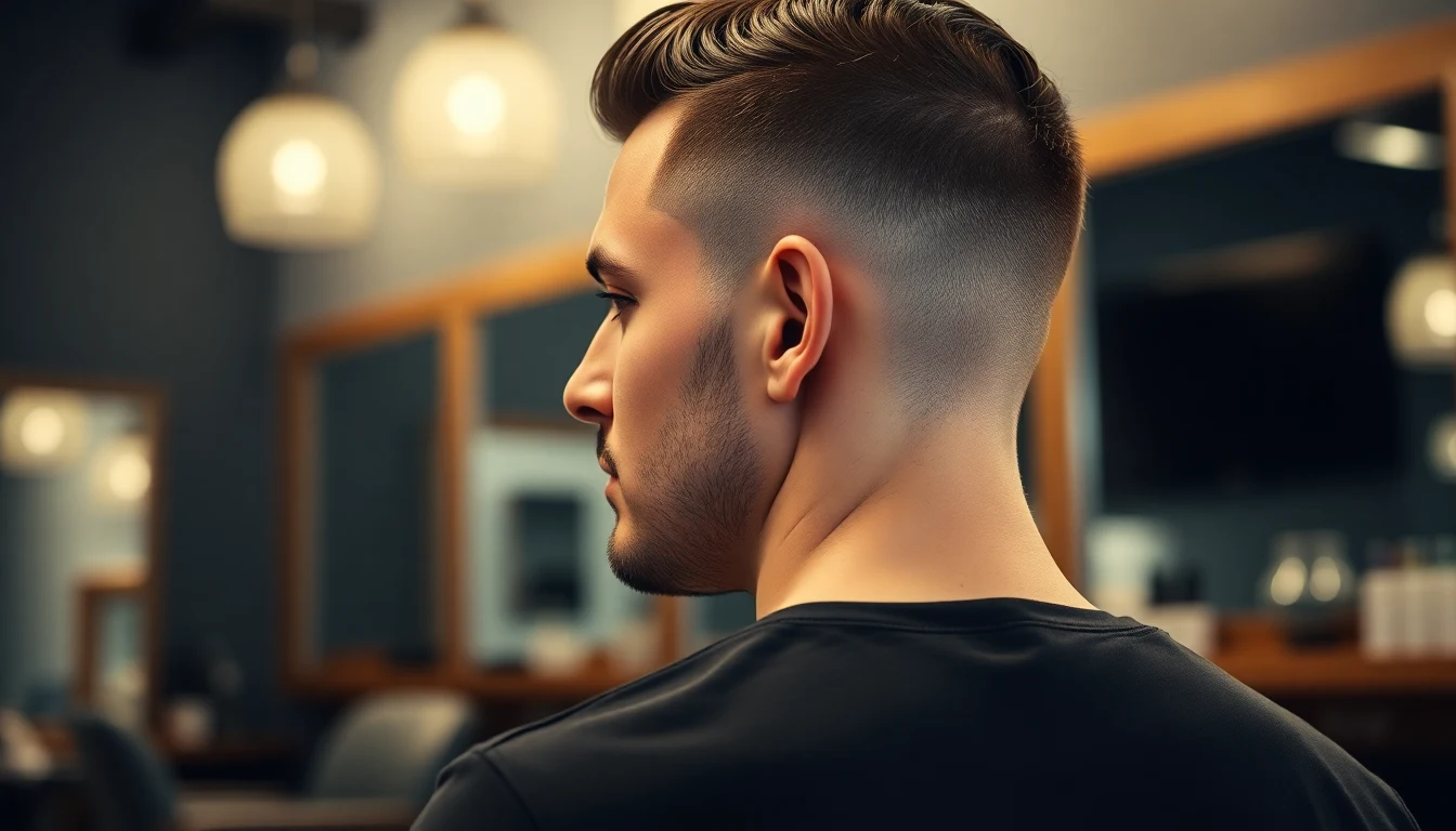 Mid Fade Haircut: The Versatile Cut That Works for Every Hair Type — man with fresh fade haircut