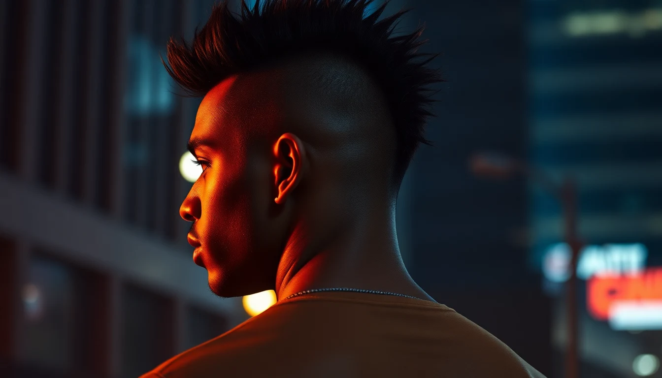 Mohawk Hairstyles for Black Men: 15 Styles That Go Hard (2026) — man with mohawk hairstyle