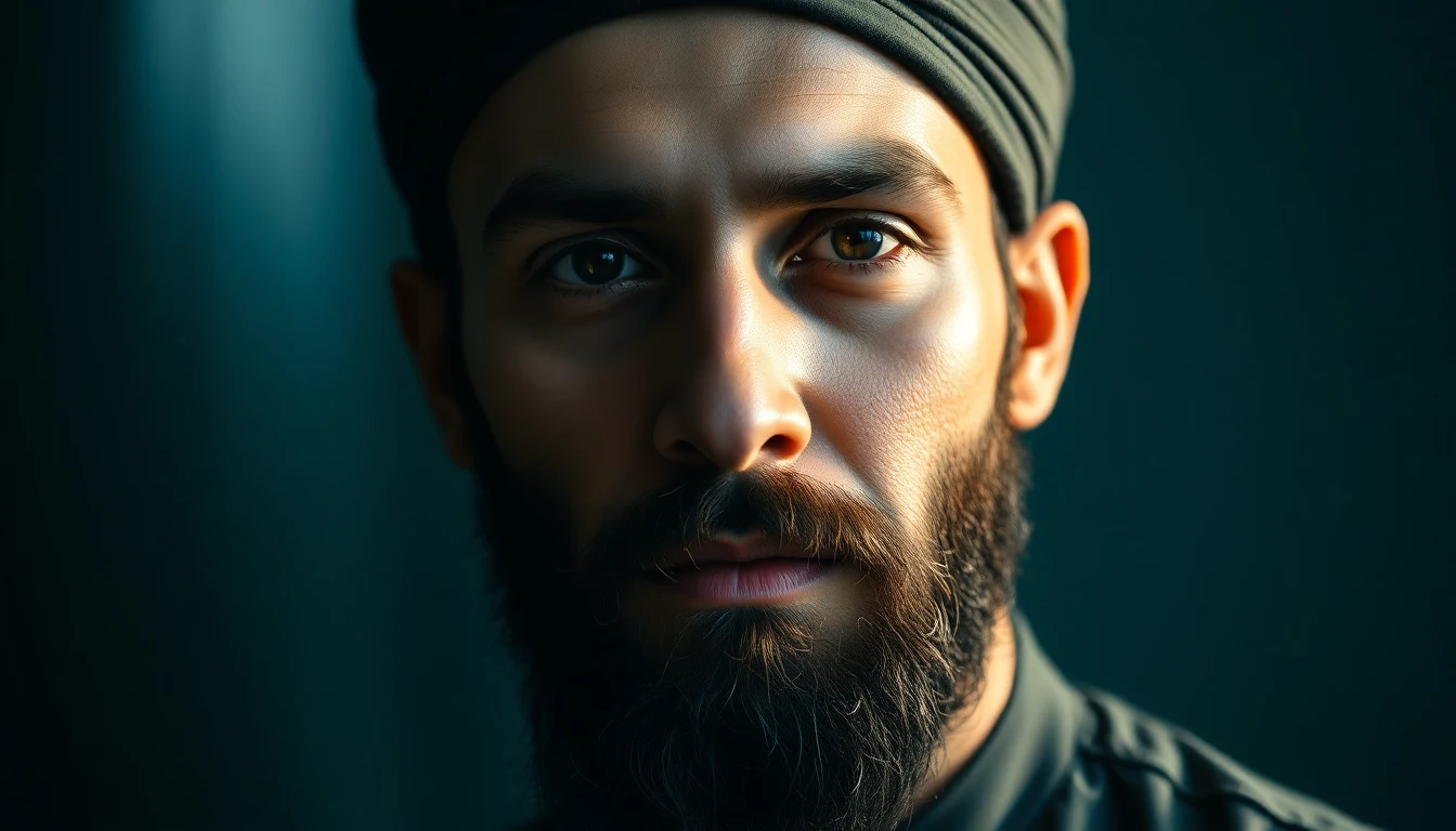 Muslim Men’s Beard Styles: Sunnah-Compliant Options from Short to Full — man with well-groomed beard