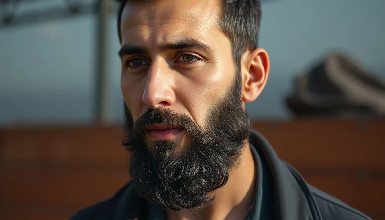 Muslim Men’s Beard Styles: Sunnah-Compliant Options from Short to Full — man with well-groomed beard