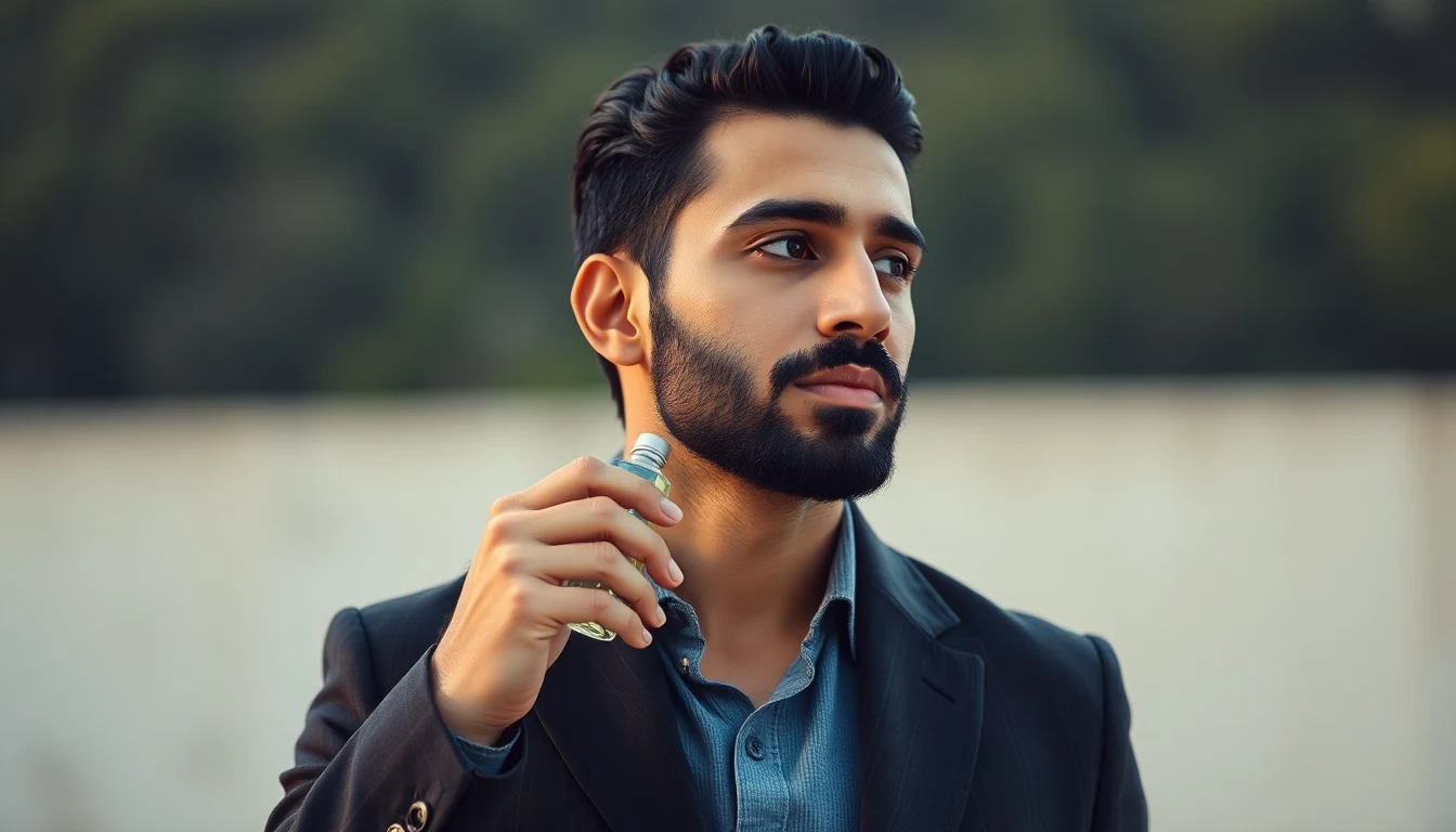 Oud for Beginners: Your First Fragrance Guide — man applying cologne