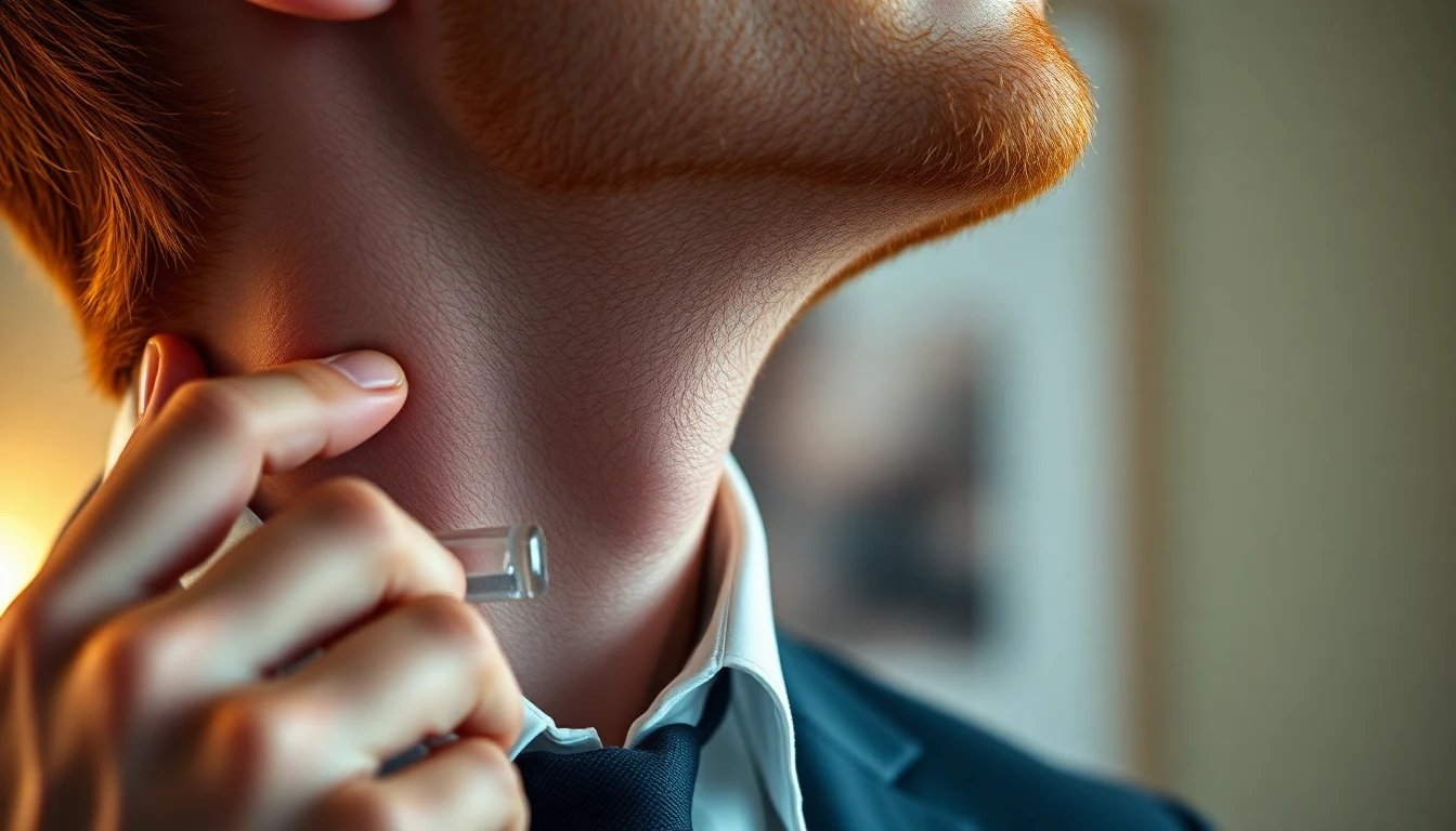 Fragrance for Redhead Men: How Your Skin Chemistry Affects the Way Cologne Smells — man applying cologne