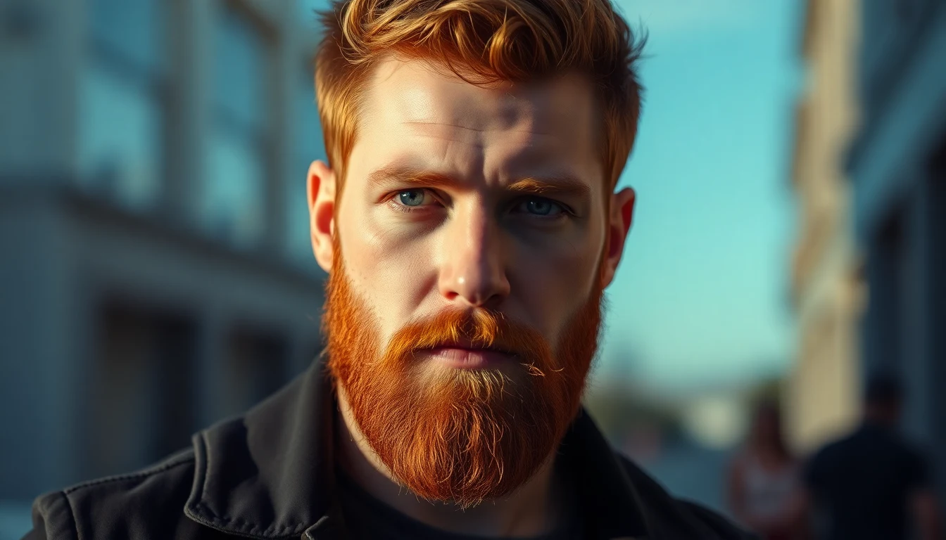 Beard Styles That Look Best on Redhead Men: From Stubble to Full Beard — man with well-groomed beard