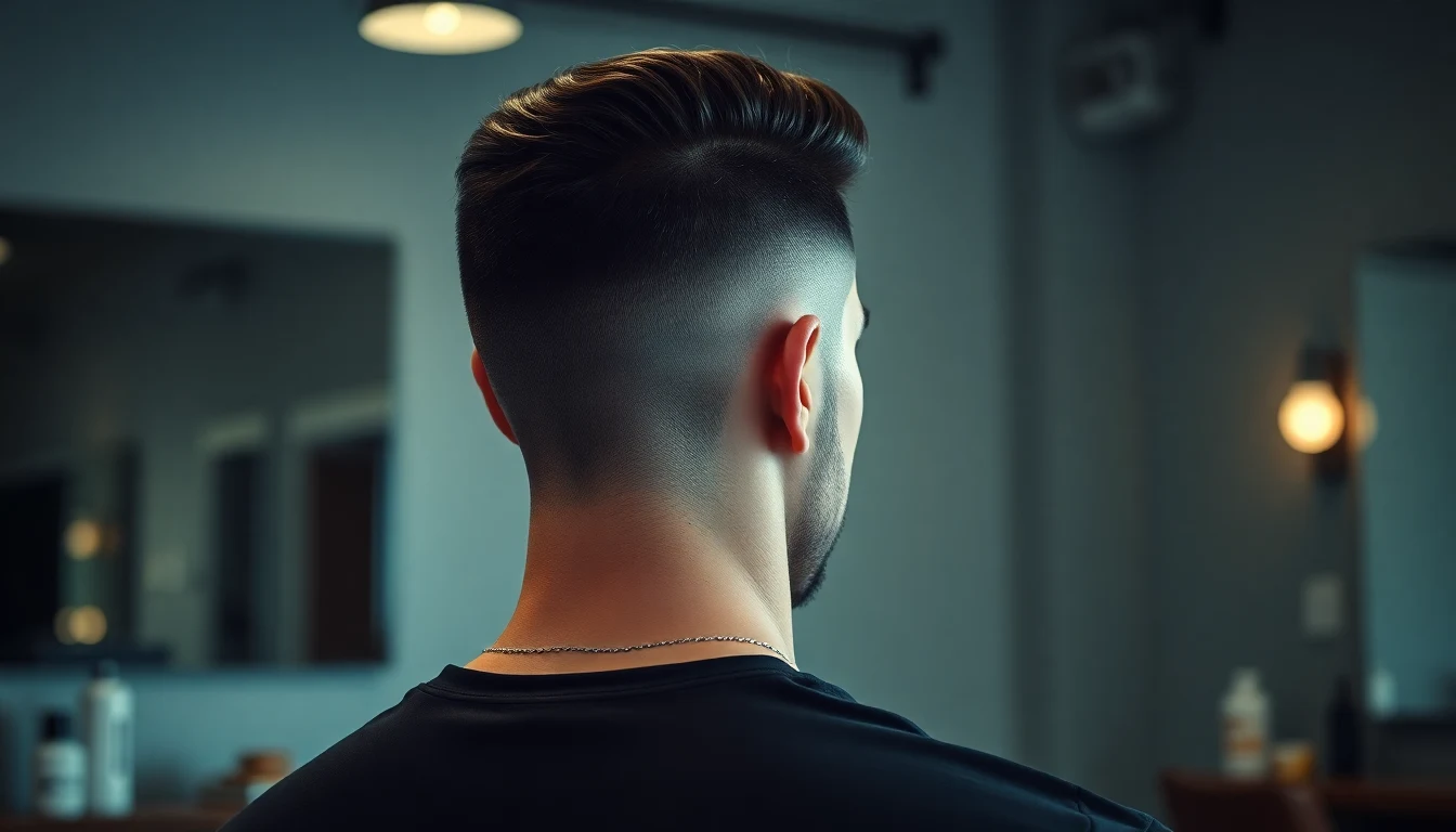 Shadow Fade Haircut: The Subtle Fade That Works on Every Hair Type — man with fresh fade haircut