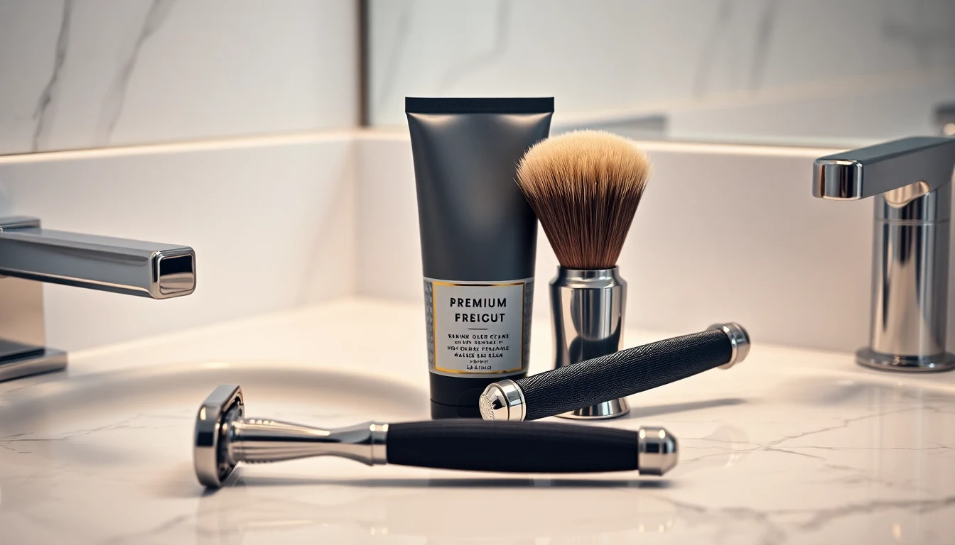 Shaving Soap vs Shaving Cream: Which Is Actually Better? — shaving products flat lay