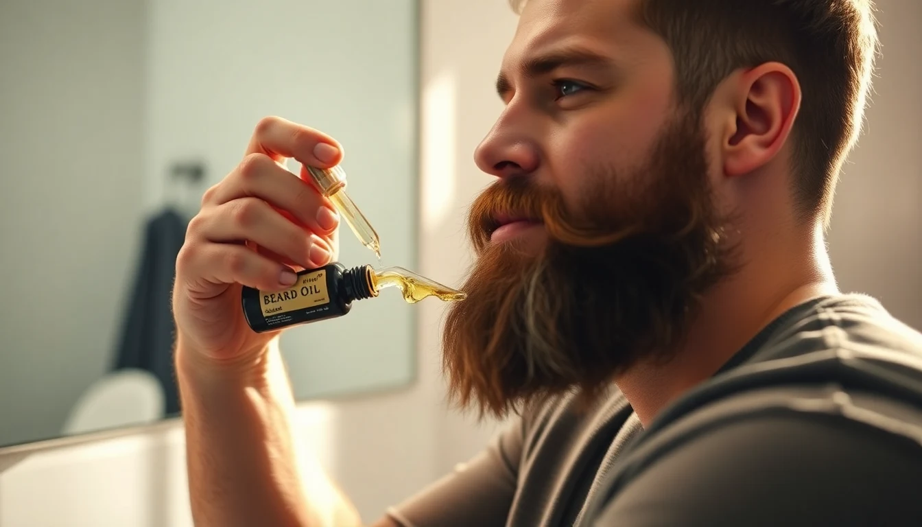 Sikh Beard Care: Maintaining a Healthy, Well-Groomed Beard Within Tradition — man applying beard oil to beard