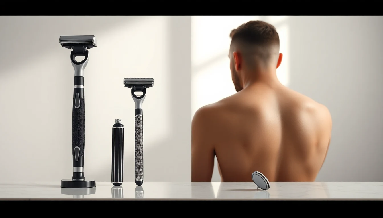 Single Blade vs Multi-Blade Razors: Which Gives a Better Shave? — razor blade comparison product photography