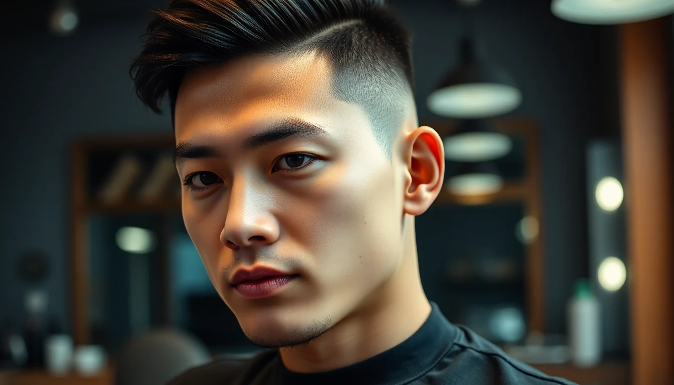 Soft Taper Haircut for Asian Men: The Modern Low-Key Alternative to Fades — man with fresh fade haircut