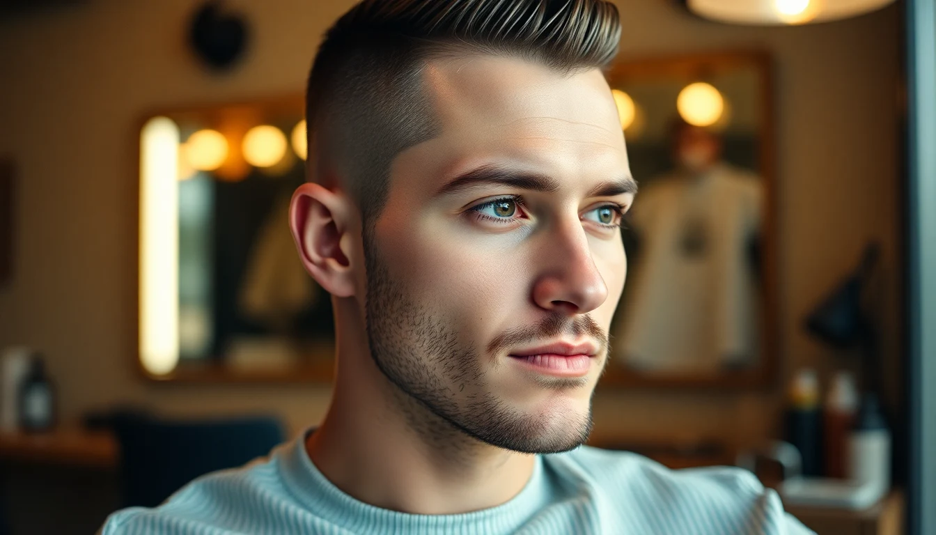 Taper Fade Haircut: Styles, Levels, and How to Ask Your Barber — man with fresh fade haircut