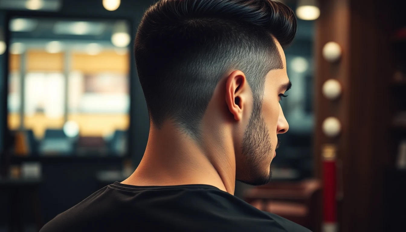 Taper Fade Haircut: Styles, Levels, and How to Ask Your Barber — man with fresh fade haircut