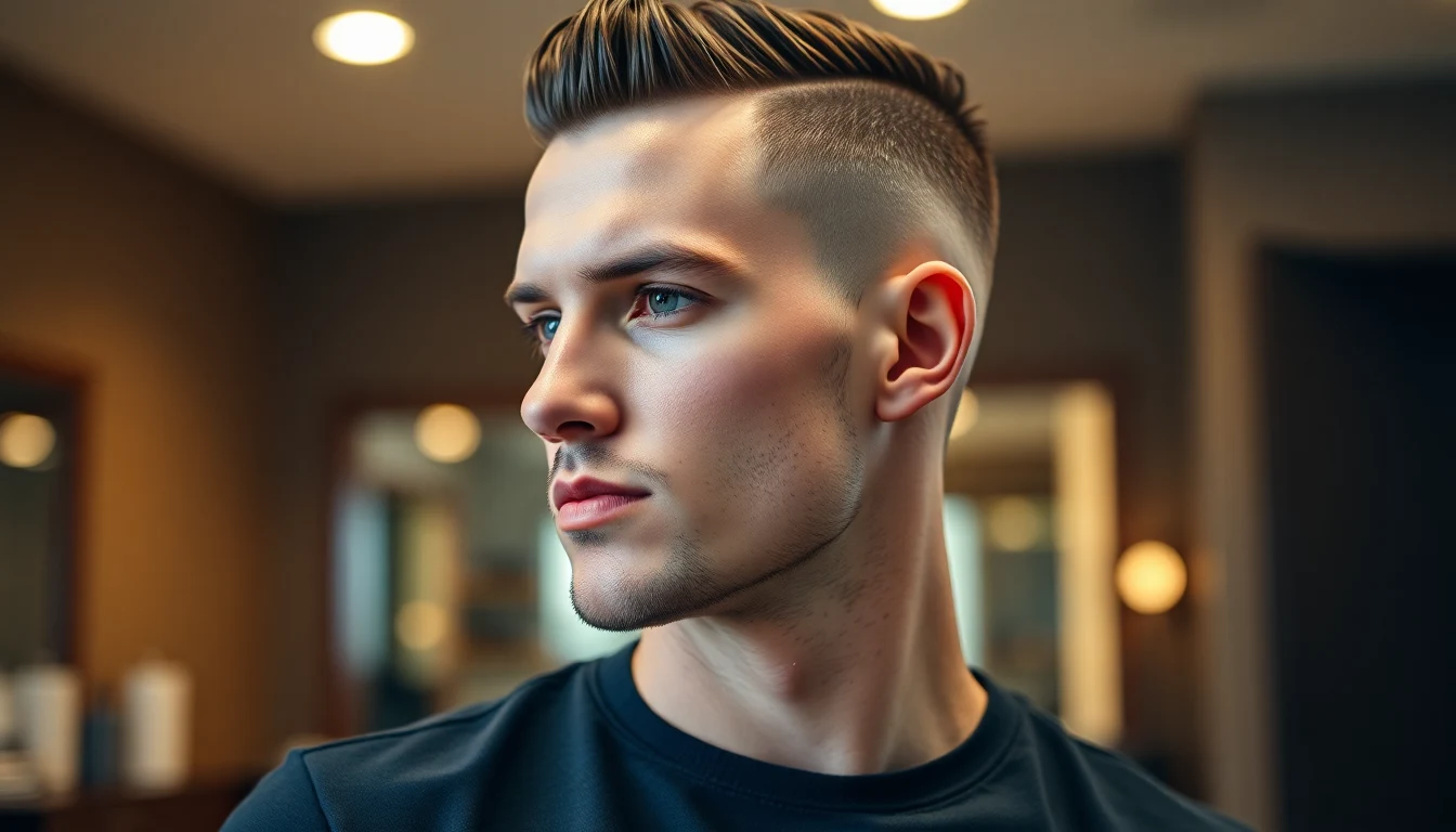Taper Fade Haircut: Styles, Levels, and How to Ask Your Barber — man with fresh fade haircut