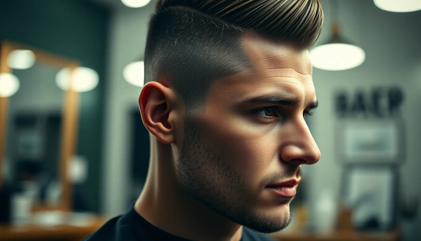 Taper Fade Haircut: Styles, Levels, and How to Ask Your Barber — man with fresh fade haircut