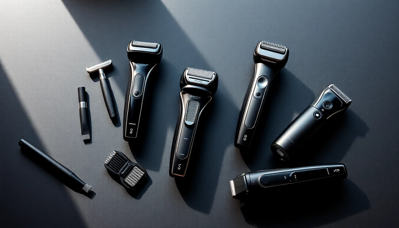 Trimmer vs Shaver: What’s the Difference and Which Do You Need? — men's electric razor product photography