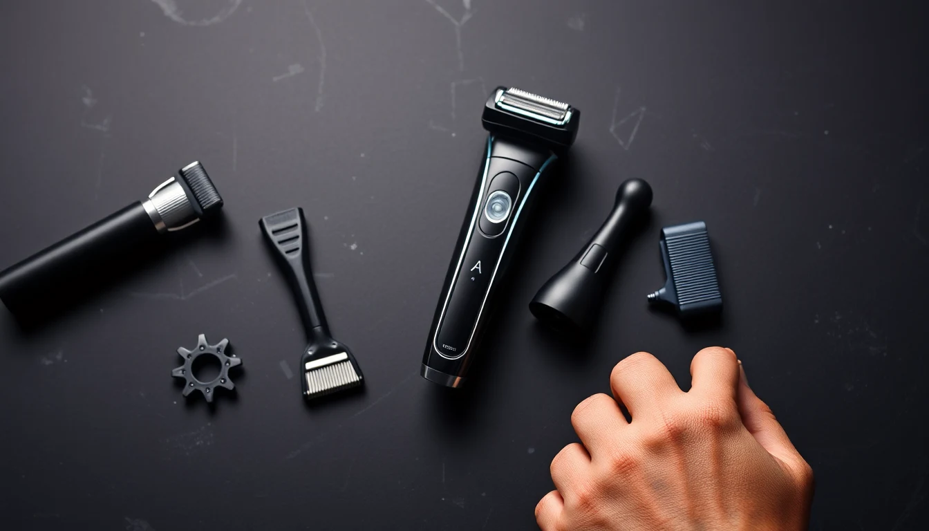 Trimmer vs Shaver: What’s the Difference and Which Do You Need? — men's electric razor product photography