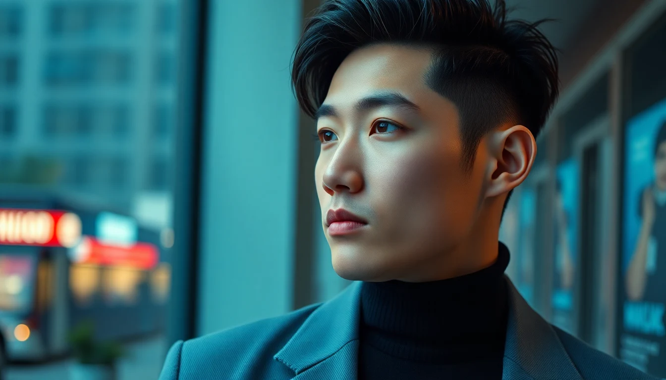 Two Block Haircut: The Complete Guide to Styles, Variations, and How to Get It Right — Asian man with stylish haircut