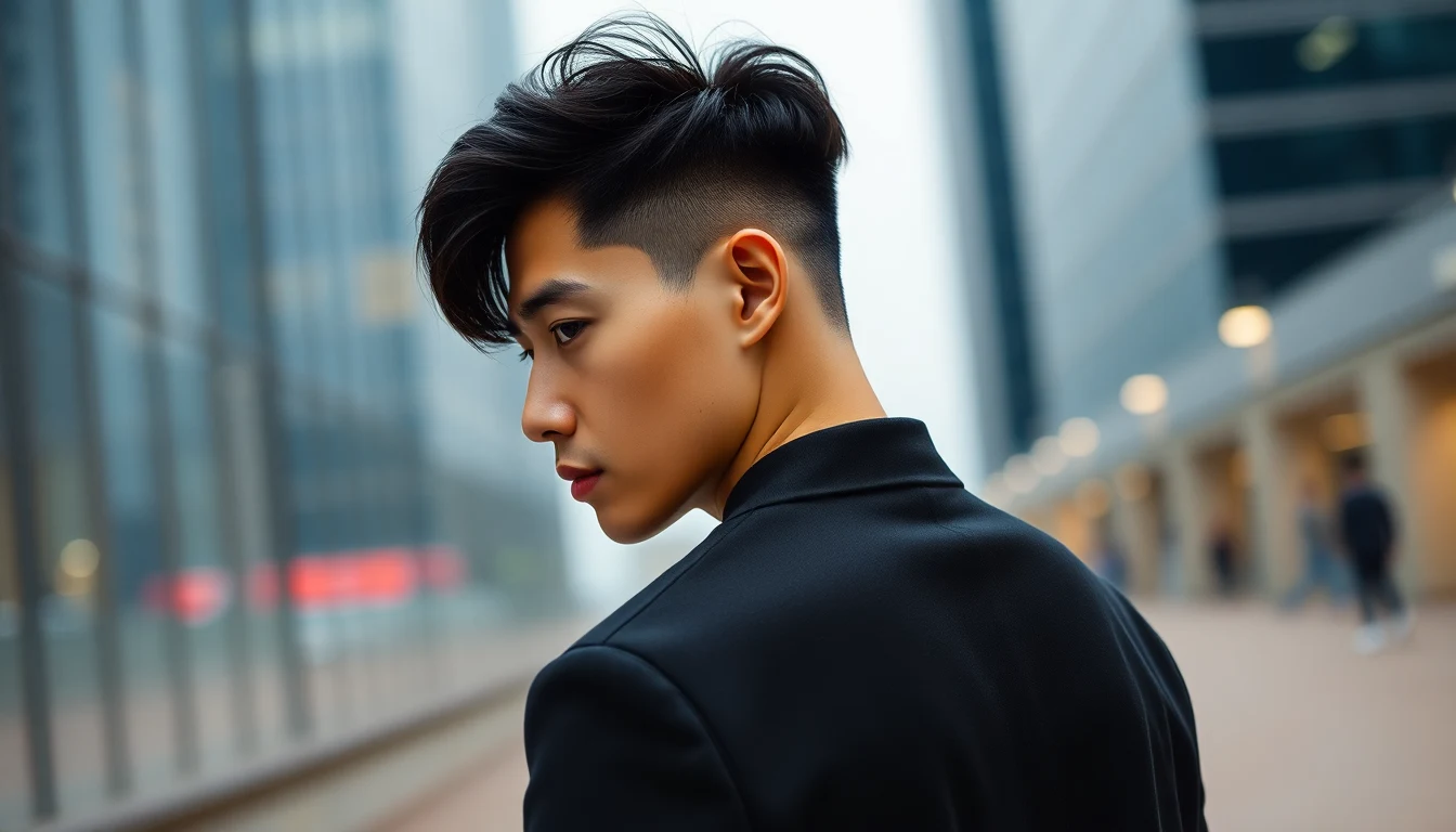 Two Block Haircut: The Complete Guide to Styles, Variations, and How to Get It Right — Asian man with stylish haircut