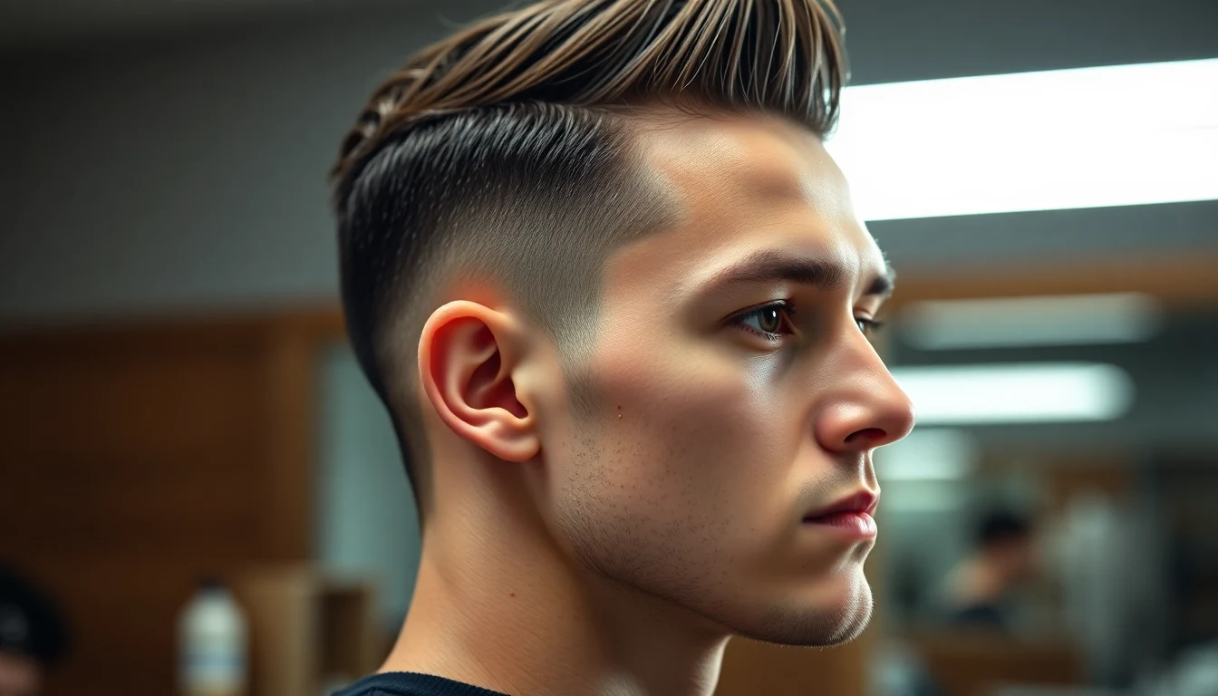 Types of Fades: The Complete Visual Guide for Every Hair Type — man with fresh fade haircut