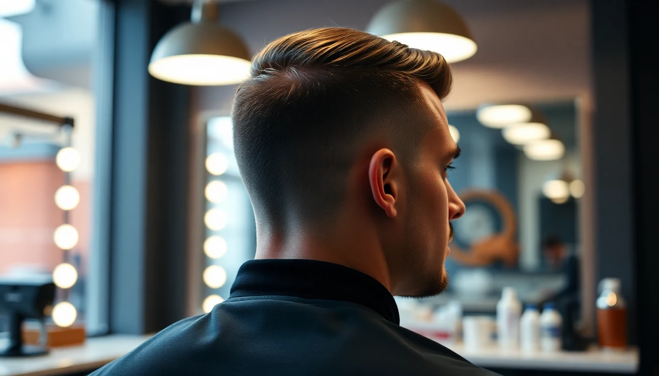 Types of Fades: The Complete Visual Guide for Every Hair Type — man with fresh fade haircut