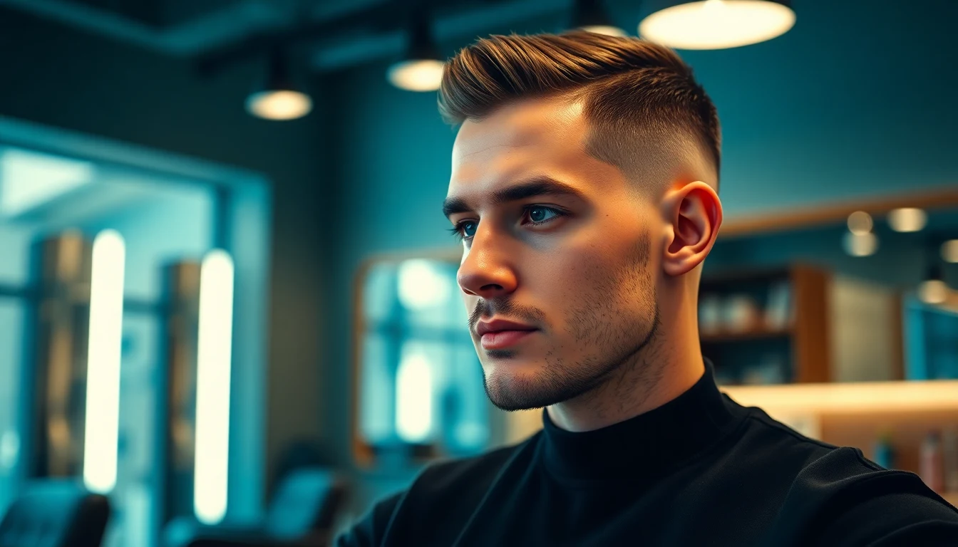 Types of Fades: The Complete Visual Guide for Every Hair Type — man with fresh fade haircut