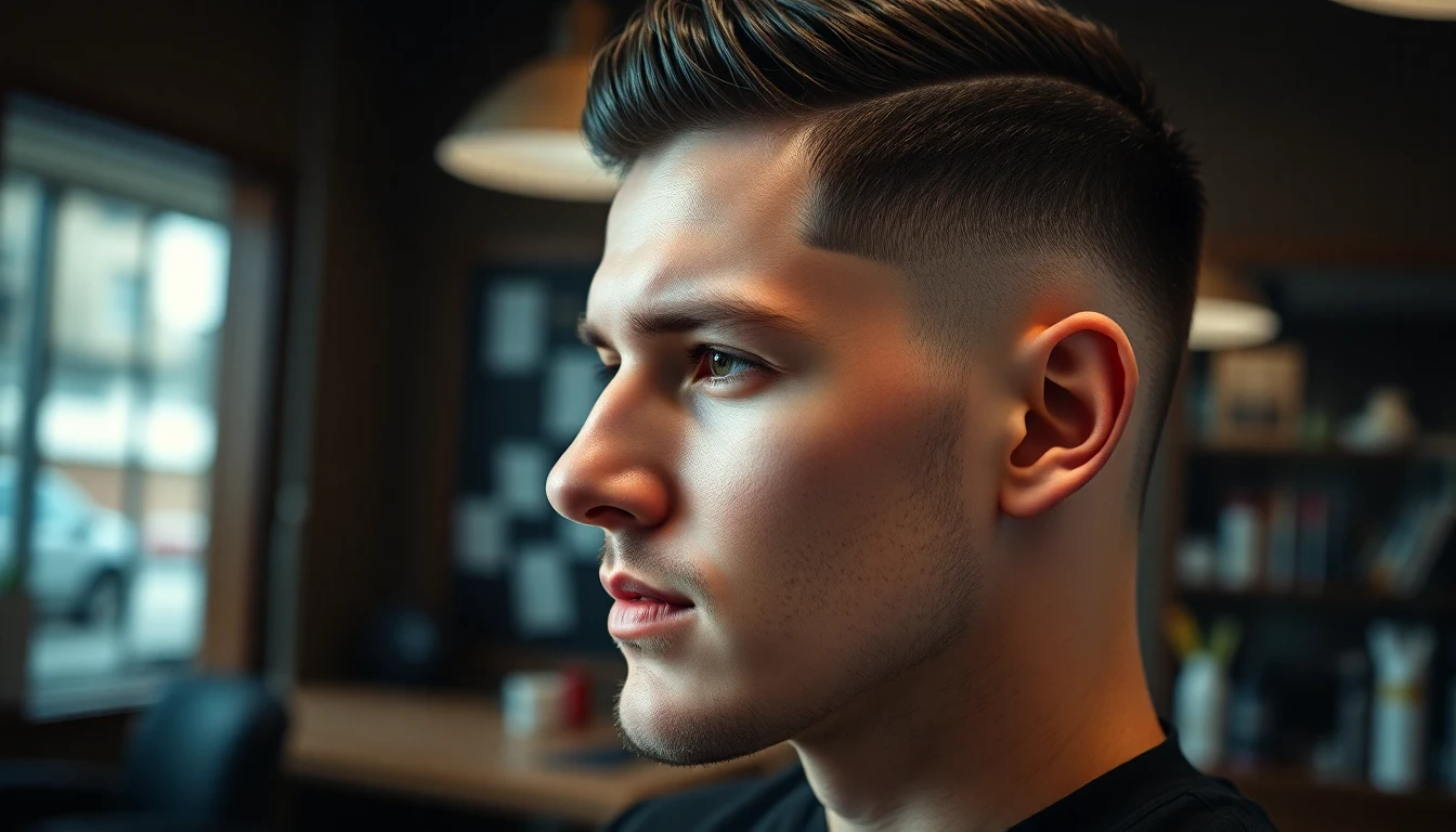 Types of Fades: The Complete Visual Guide for Every Hair Type — man with fresh fade haircut