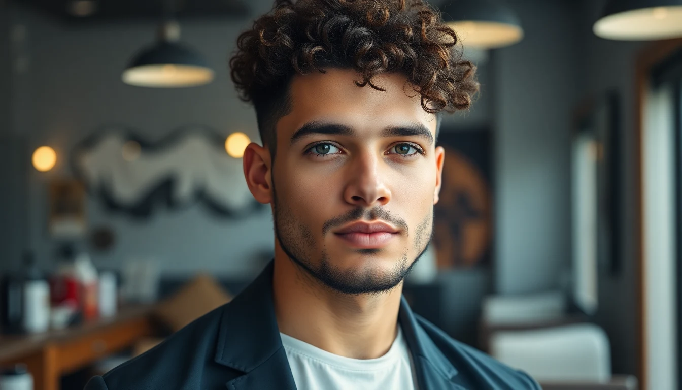 Wash Day Routine for Men with Curly Hair: Step-by-Step from Shampoo to Style — man with natural curly hair