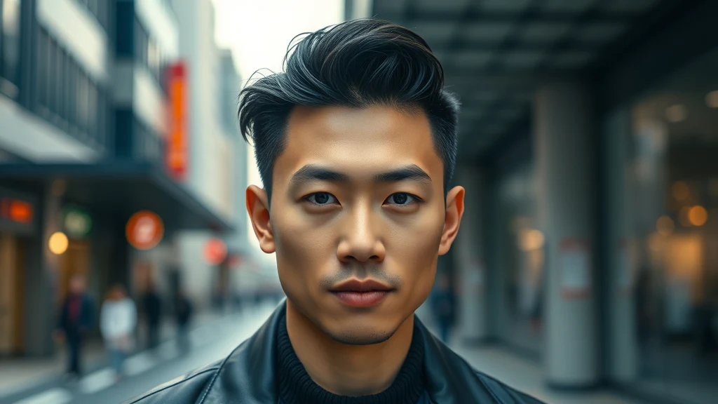 Chinese Hairstyles for Men: 10 Modern and Classic Cuts (2026 Guide) — Chinese man with modern hairstyle