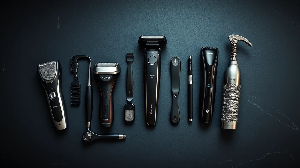 Clipper vs Trimmer: Know the Difference Before You Buy — men's electric razor product photography