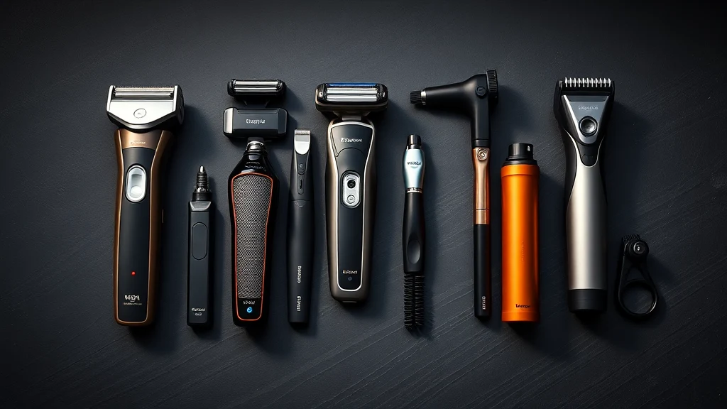 Clipper vs Trimmer: Know the Difference Before You Buy — men's electric razor product photography