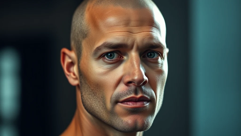 Does Shaving Your Head Make You Look Younger? — confident man with shaved bald head