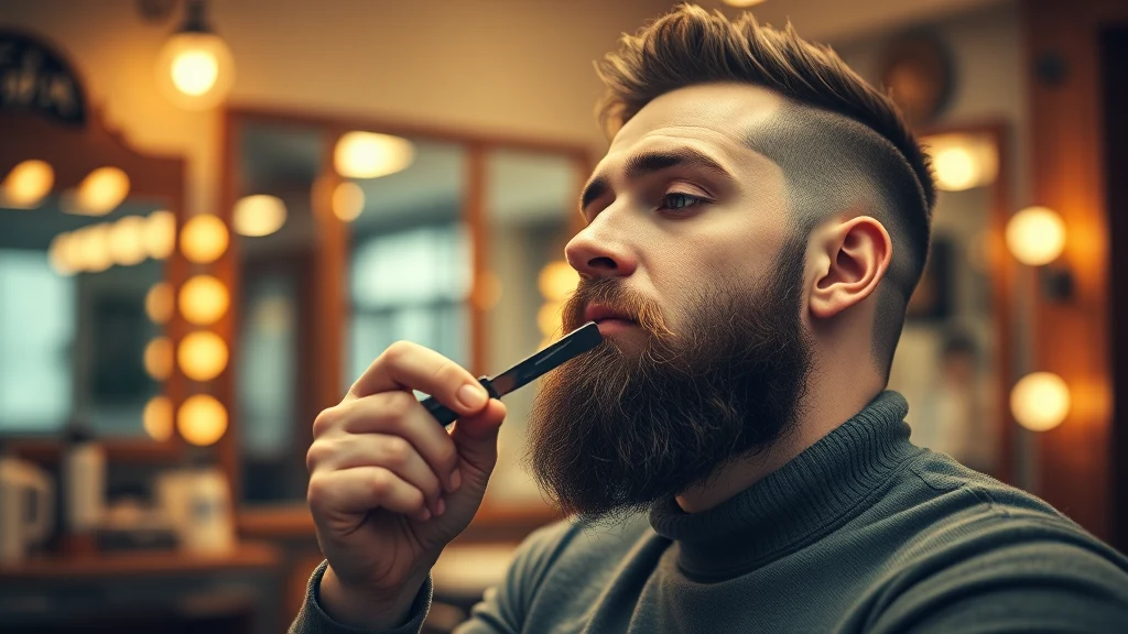 Halachic Electric Shavers: Complete Guide for Observant Jewish Men (2026) — man shaving with straight razor