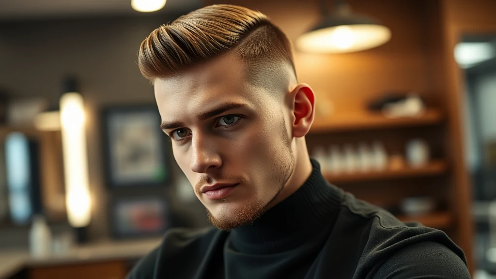High Fade Haircut: Styles, Variations, and How to Get It Right — man with fresh fade haircut