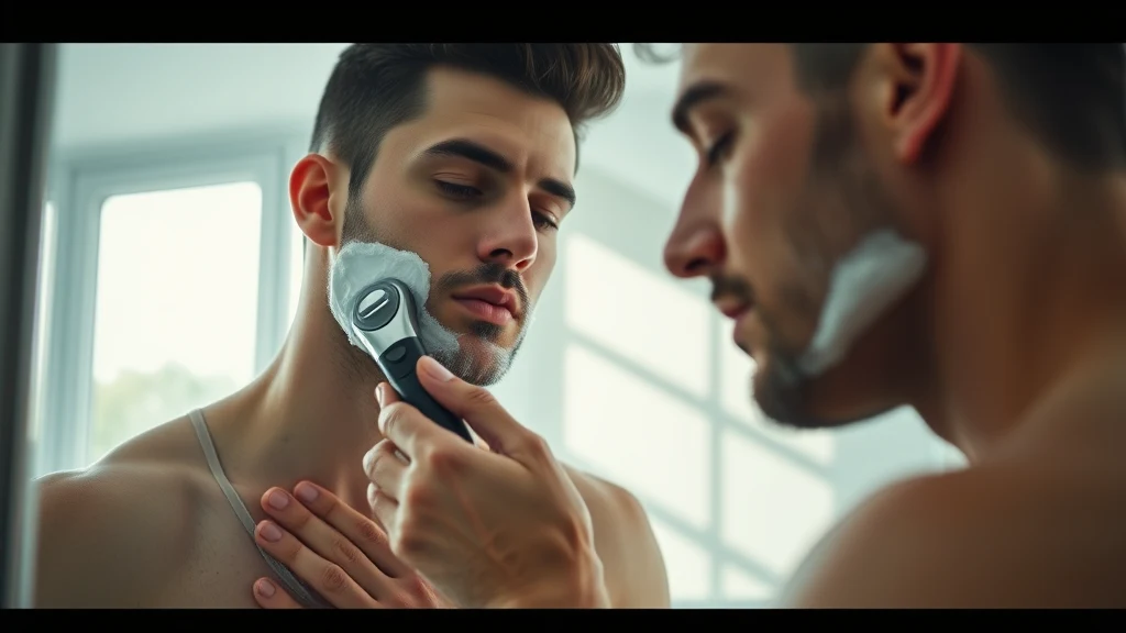 How Long Do Electric Razors Last? — man using electric razor
