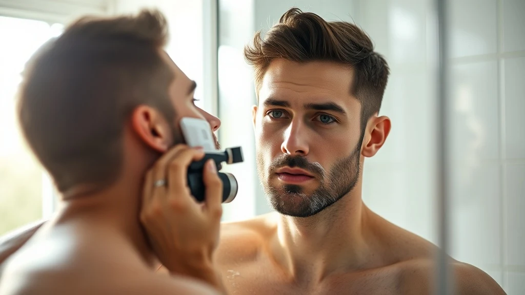How Long Do Electric Razors Last? — man using electric razor