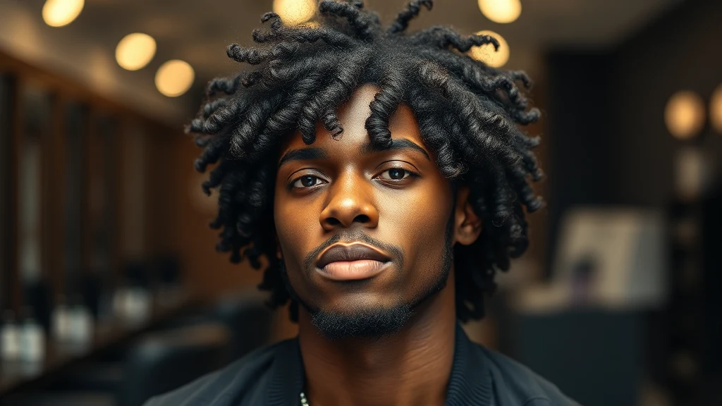 How Long Do Perms Last for Guys? — man with permed curly hair