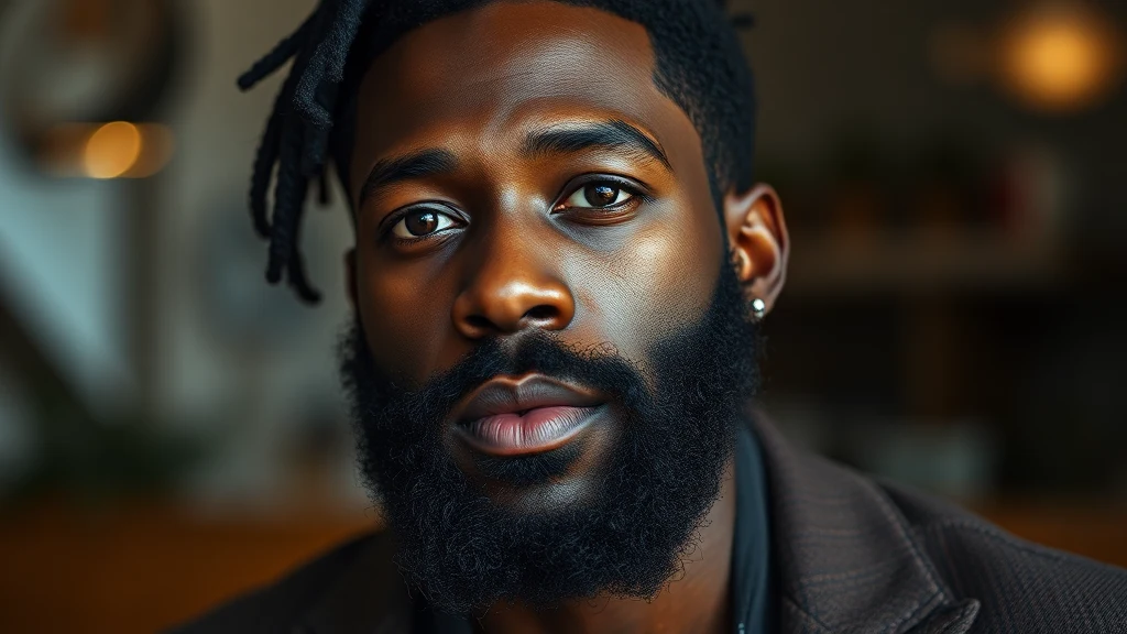 How Long Does Beard Dye Last? (Complete Guide) — man with dyed beard